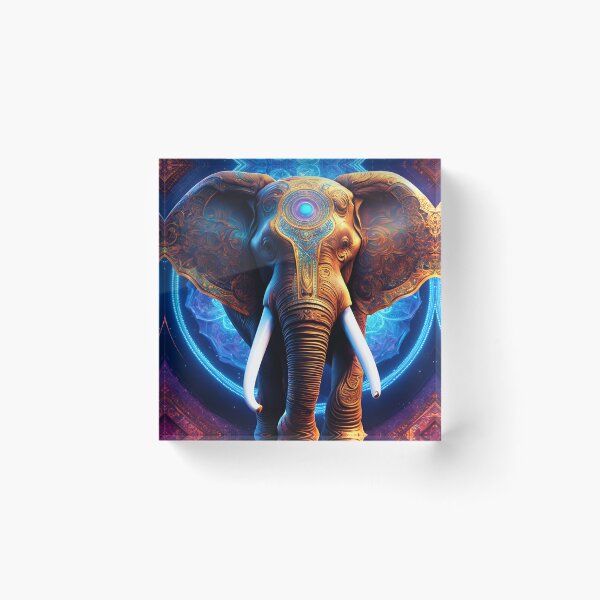 Item preview, Extravagent Elephant #1 designed and sold by AccordingtoAI.