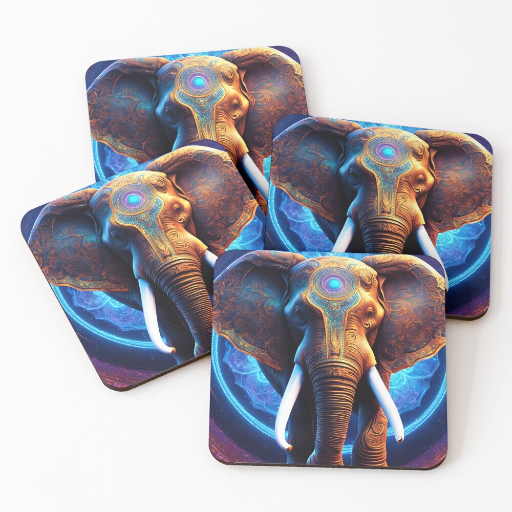 Item preview, Coasters (Set of 4) designed and sold by AccordingtoAI.