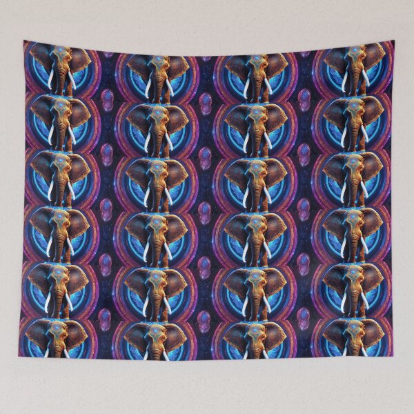Item preview, Extravagent Elephant #1 designed and sold by AccordingtoAI.