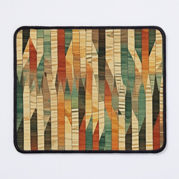 Item preview, Modern Ikat Textile Art Pattern No4 designed and sold by Atomura.