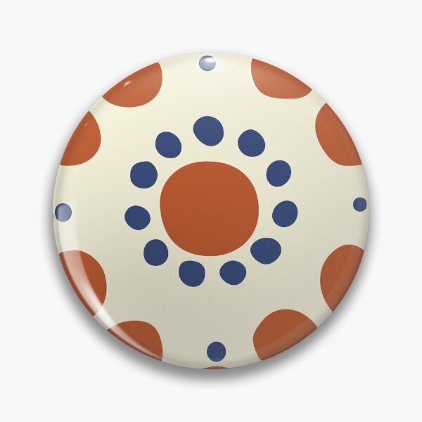 Item preview, Mexican Talavera Classic Tile - Rosario, Monaco - Orange designed and sold by elizdesign.