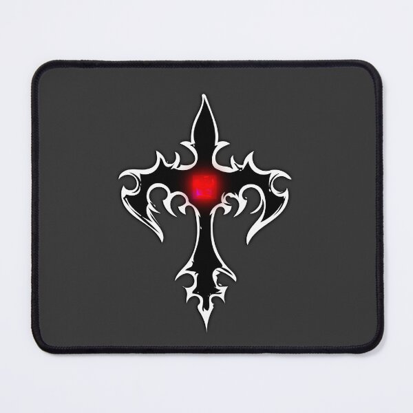 Item preview, Goth Cross With Ruby designed and sold by SoLunAgua ..