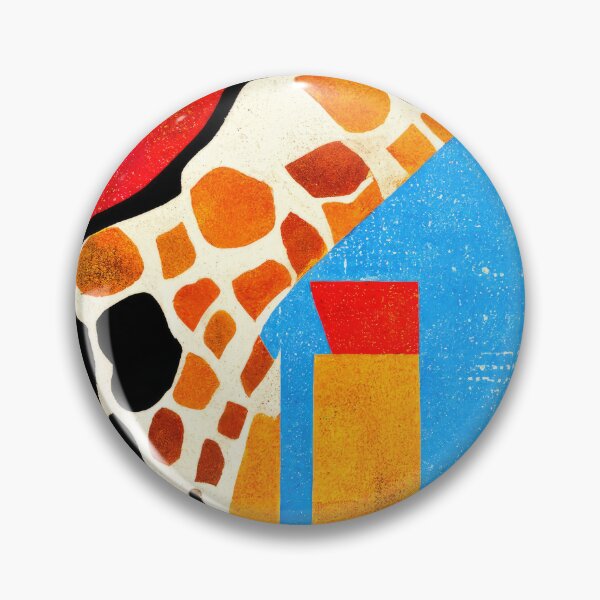 Item preview, Simplistic & Minimalistic African Giraffe Art Collection designed and sold by ArtificialGenes.