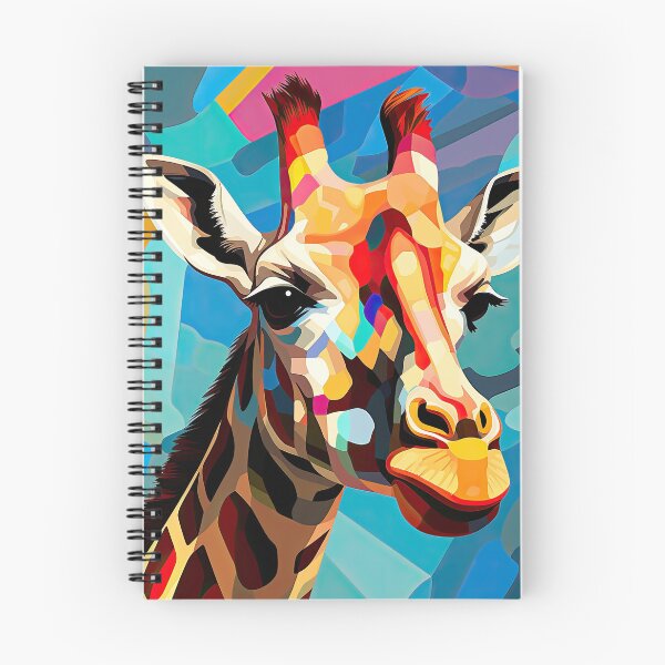 Item preview, Simplistic & Minimalistic African Giraffe Art Collection designed and sold by ArtificialGenes.