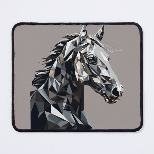 Item preview, Noble horse in abstract art designed and sold by Andrea-Design.