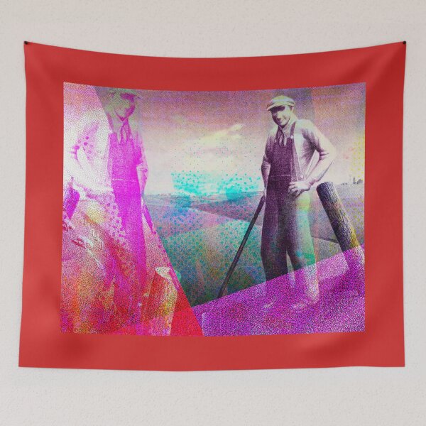 Item preview, Remix de “In The Spring” de Grant Wood designed and sold by sabreart.