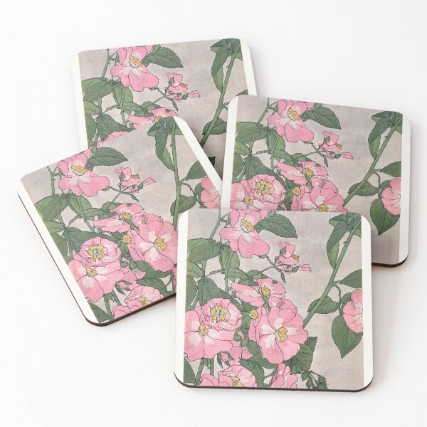 Item preview, Prairie Rose (1915) by Hannah Borger Overbeck, mouse pad, phone case, pillow cover, shower curtain, desk mat,  designed and sold by Suzana Djordjevic.