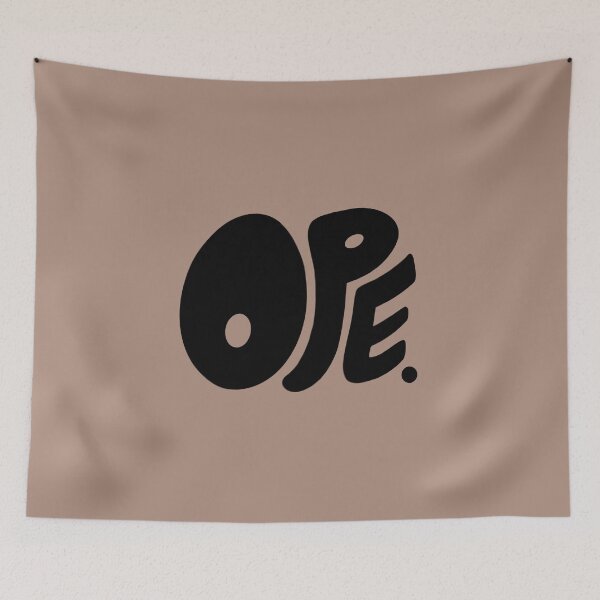 Item preview, Ope - Bubble Letter Font designed and sold by SydneyPMuha.