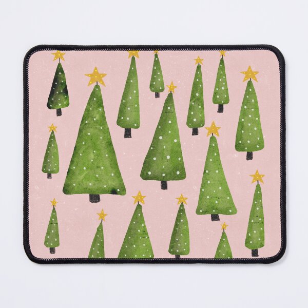 Item preview, Christmas Tree Farm - pink green  designed and sold by Shelley Winters.