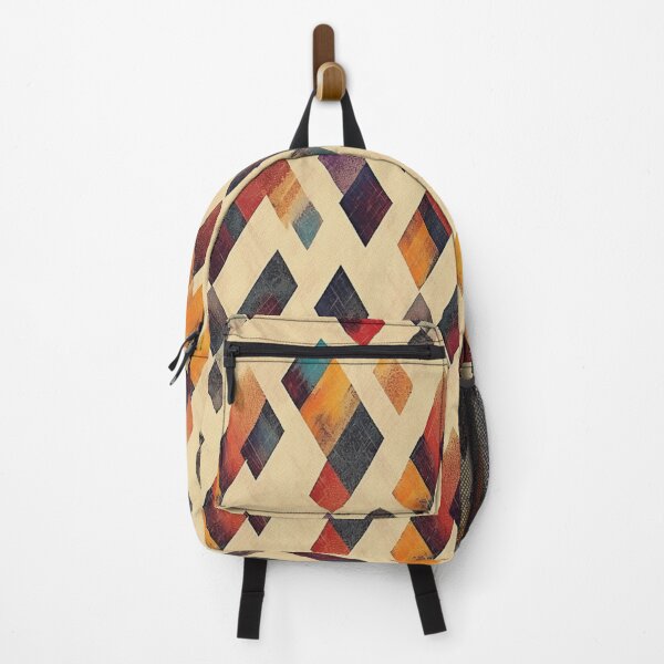 Item preview, Modern Ikat Textile Art Pattern No5 designed and sold by Atomura.