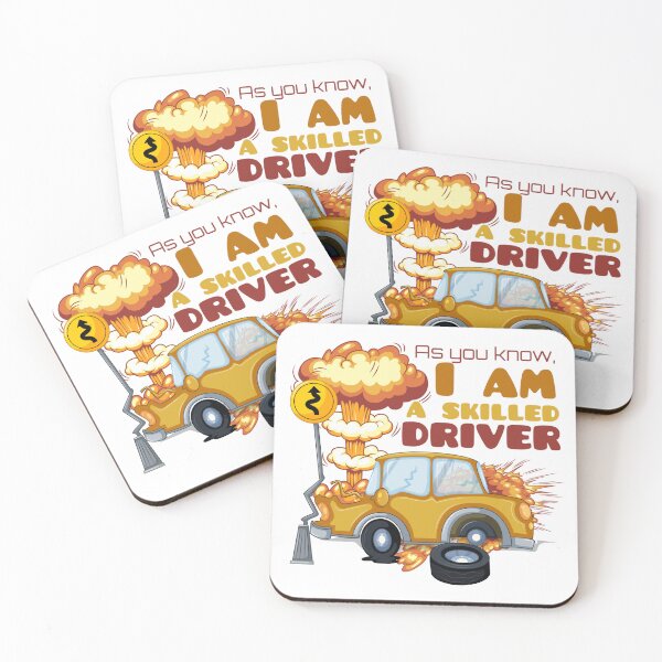 Item preview, skilled driver ِ| i'm a skilled driver of my yellow car designed and sold by ShabayekShop.