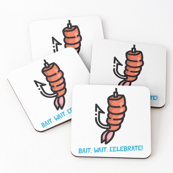 Item preview, Bait. Wait. Celebrate! designed and sold by ArtFlow1.
