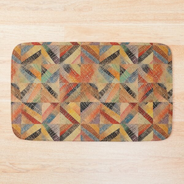 Item preview, Modern Ikat Textile Art Pattern No6 designed and sold by Atomura.