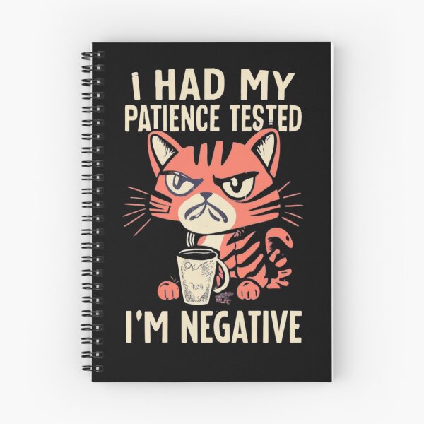 Item preview, I Had My Patience Tested I'm negative designed and sold by TrendyPalette.