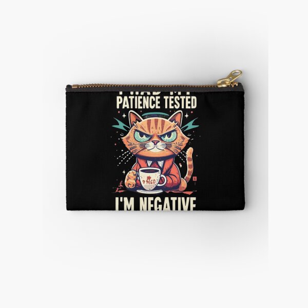 Item preview, I Had My Patience Tested I'm negative designed and sold by TrendyPalette.