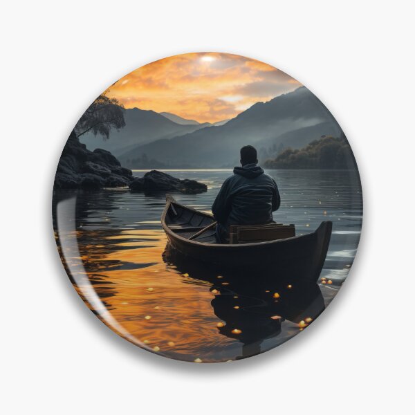 Item preview, Tranquil Sunset Reflection on Lake designed and sold by Domitian Tincaba.
