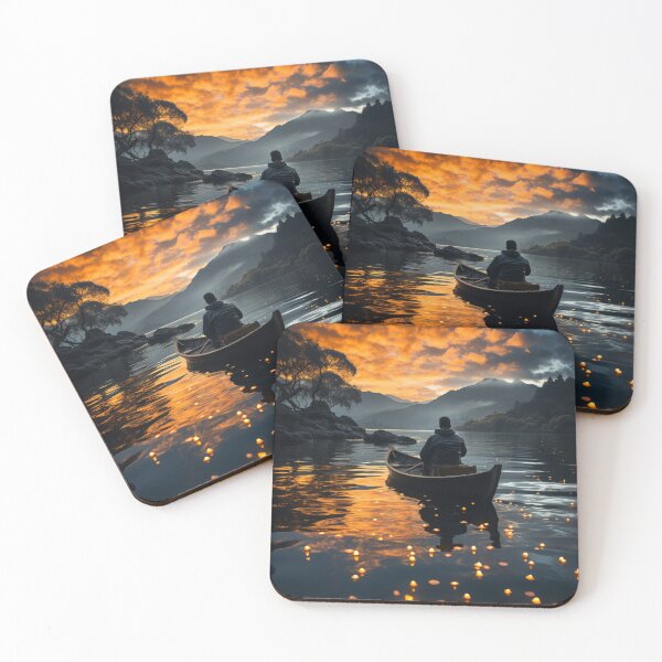 Item preview, Tranquil Sunset Reflection on Lake designed and sold by Domitian Tincaba.
