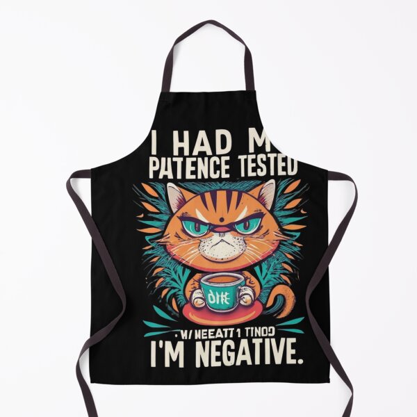 Item preview, I Had My Patience Tested I'm negative designed and sold by TrendyPalette.