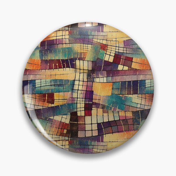 Item preview, Modern Ikat Textile Art Pattern No7 designed and sold by Atomura.
