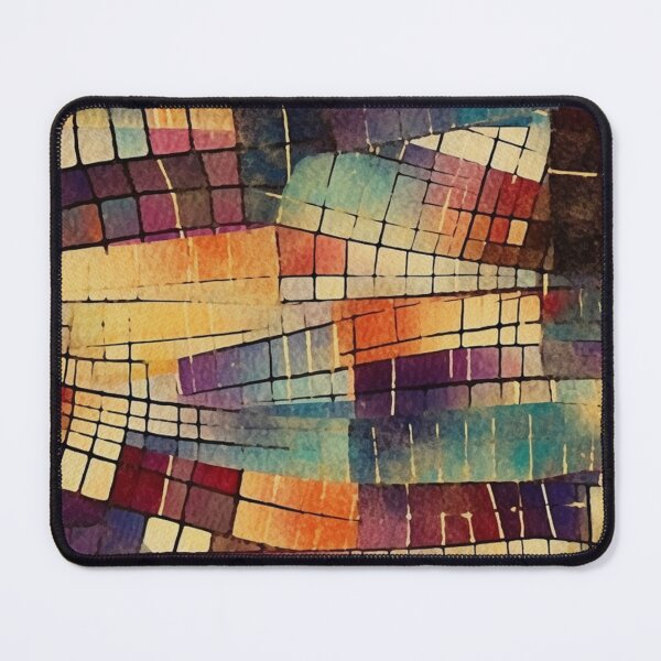 Item preview, Modern Ikat Textile Art Pattern No7 designed and sold by Atomura.