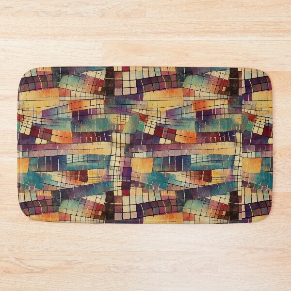 Item preview, Modern Ikat Textile Art Pattern No7 designed and sold by Atomura.