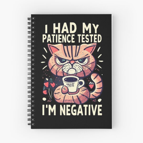 Item preview, I Had My Patience Tested I'm negative designed and sold by TrendyPalette.