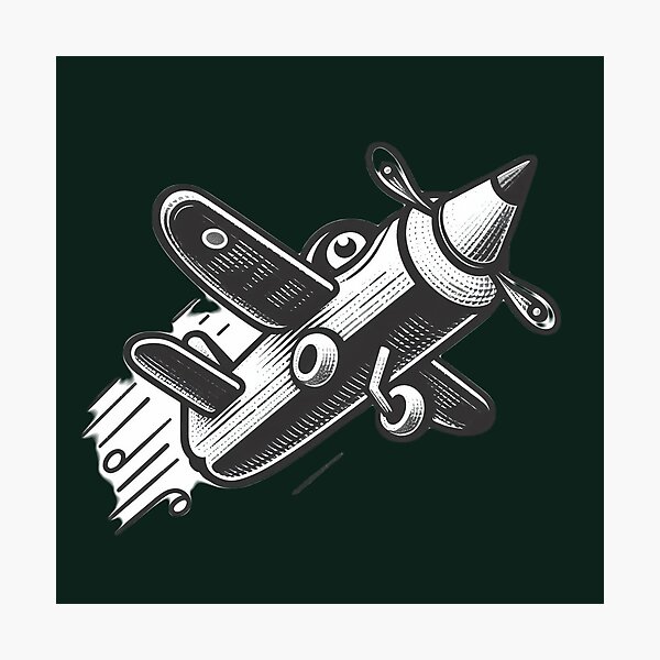 Item preview, cute plane designed and sold by Scortol35.