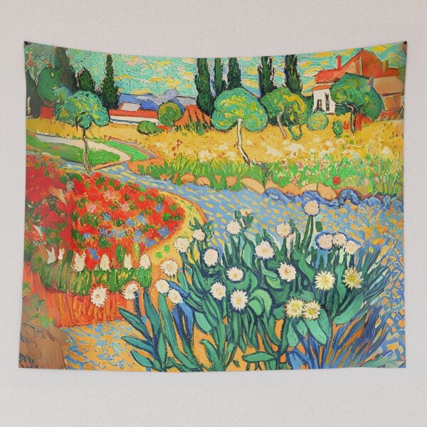 Item preview, Avinyl Van Gogh Artwork: Vintage Gogh Bouque designed and sold by Dshoppin.