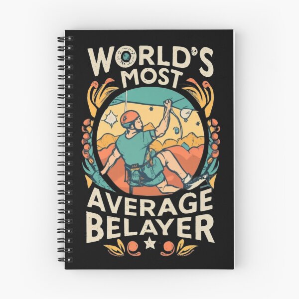 Item preview, World's Most Average Belayer designed and sold by TrendyPalette.