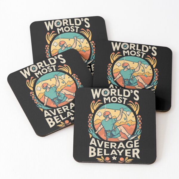 Item preview, World's Most Average Belayer designed and sold by TrendyPalette.