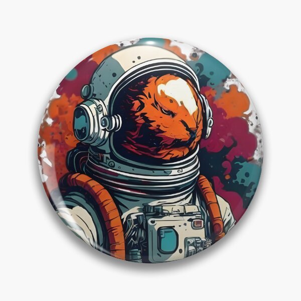 Item preview, Colourful Astronaut  designed and sold by MoonRag.