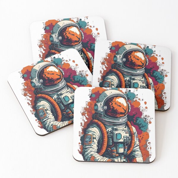 Item preview, Colourful Astronaut  designed and sold by MoonRag.