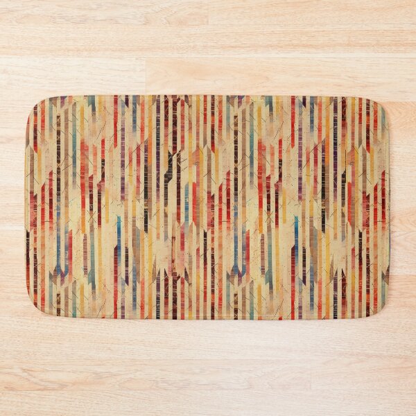 Item preview, Modern Ikat Textile Art Pattern No8 designed and sold by Atomura.