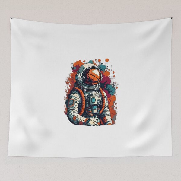 Item preview, Colourful Astronaut  designed and sold by MoonRag.