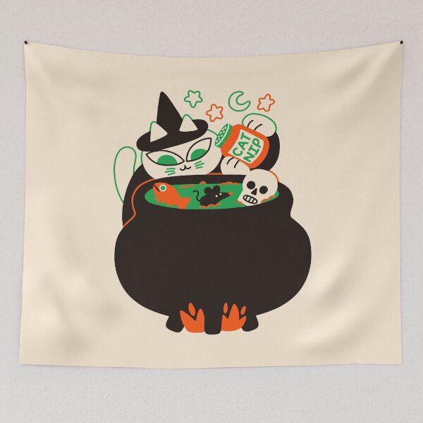 Item preview, Witch Cat's Secret Ingredient designed and sold by obinsun.