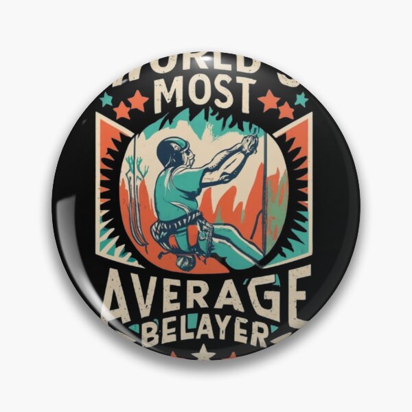 Item preview, World's Most Average Belayer designed and sold by TrendyPalette.