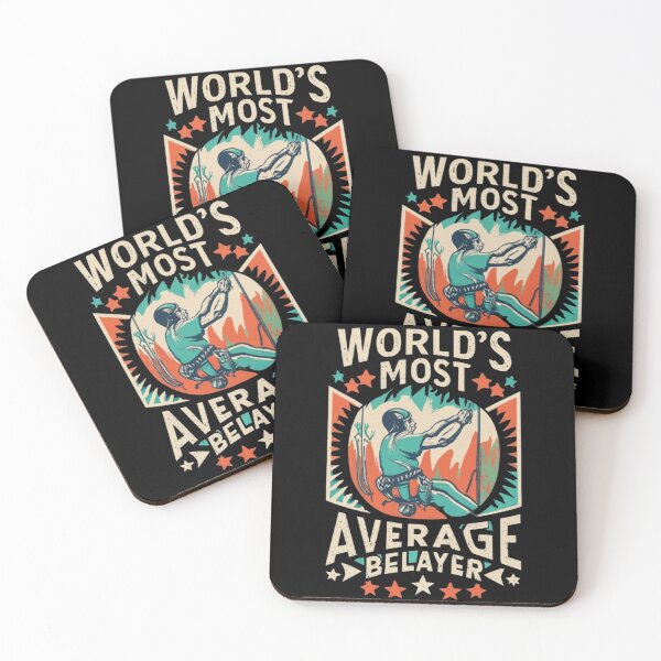 Item preview, World's Most Average Belayer designed and sold by TrendyPalette.