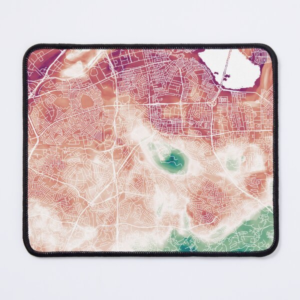 Item preview, Climate Change: San Juan, PR, Summer Evening Urban Heat in watermelon designed and sold by DreamingBeetle.