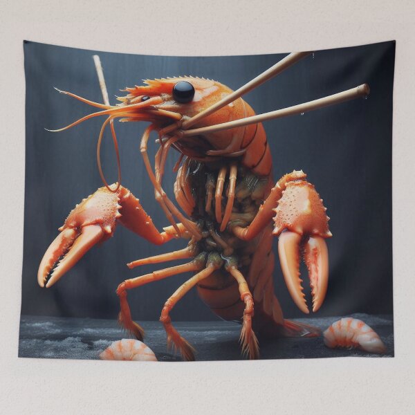 Item preview, Shrimp Scampi, Biomorphism designed and sold by ComputerContent.