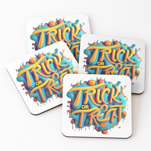 Item preview, Colorful trick or treat designed and sold by EightMustangs.