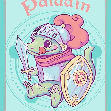 Artwork thumbnail, Paladin Lizard by piratadandi