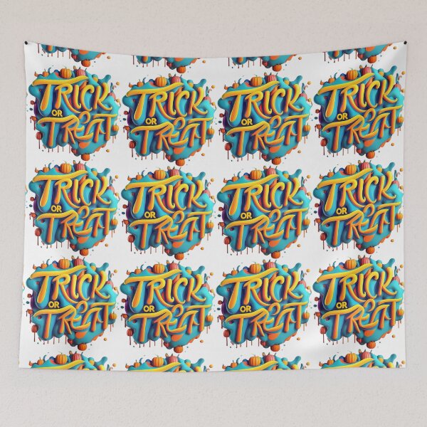 Item preview, Colorful trick or treat designed and sold by EightMustangs.