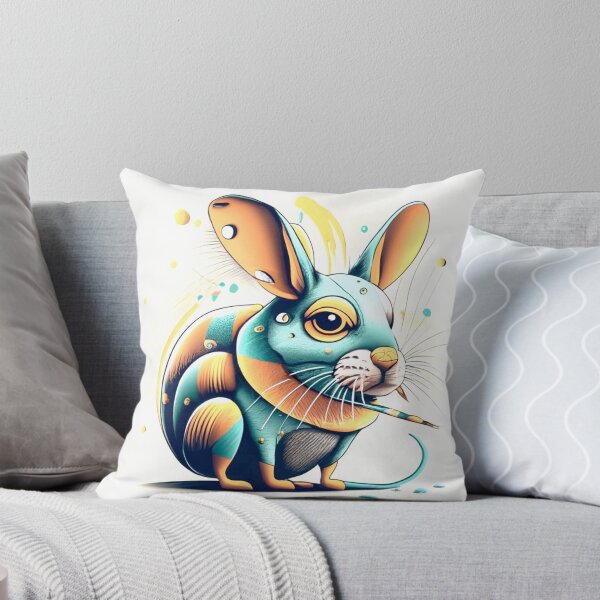 Item preview, Rabbit with a Mouse's Head designed and sold by Rafal Saluszewski.