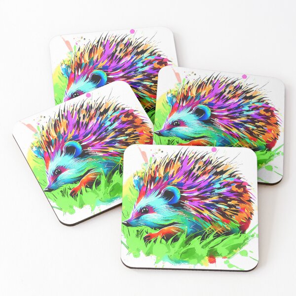 Item preview, Street Art hedgehog designed and sold by NEUMANN ArtWear Boutique.