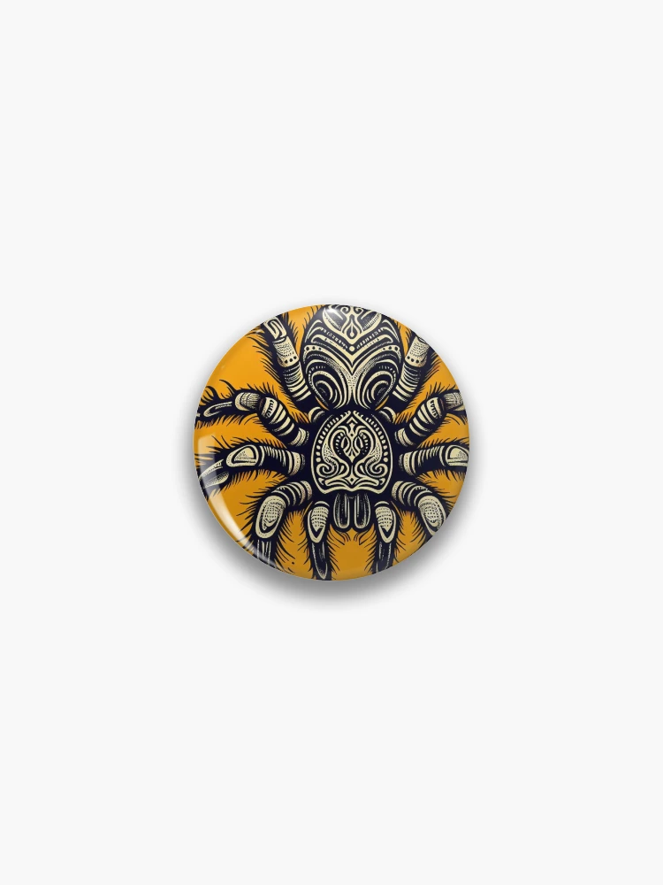 Thumbnail 1 of 3, Pin, Tarantula designed and sold by ComputerContent.