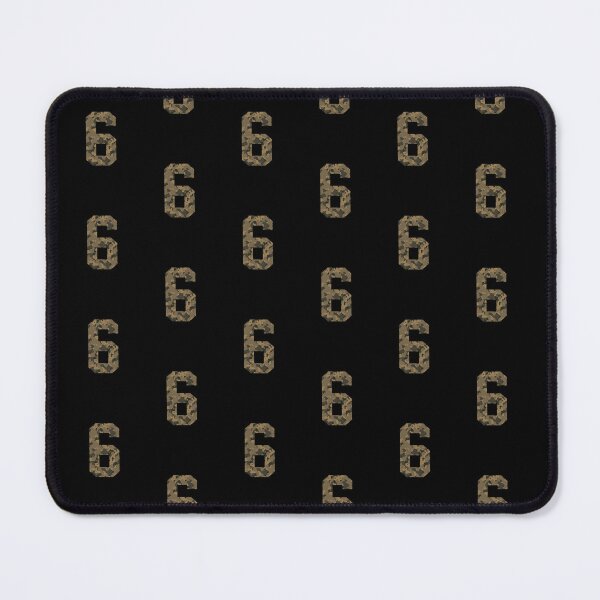 Item preview, Army Camouflage Number 6 - Sports Numbers designed and sold by NECHSTORE.