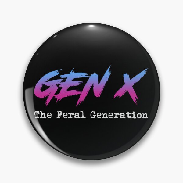 Item preview, Gen X - The Feral Generation designed and sold by Cat Lady Designs.