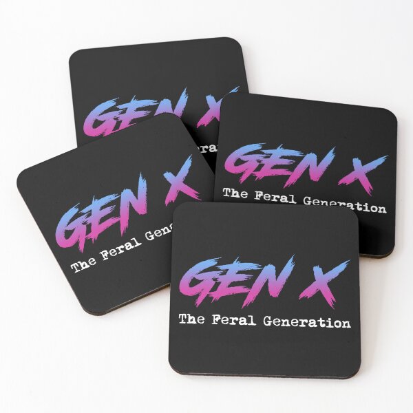 Item preview, Gen X - The Feral Generation designed and sold by Cat Lady Designs.
