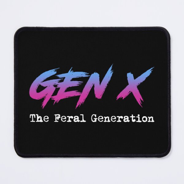 Item preview, Gen X - The Feral Generation designed and sold by Cat Lady Designs.