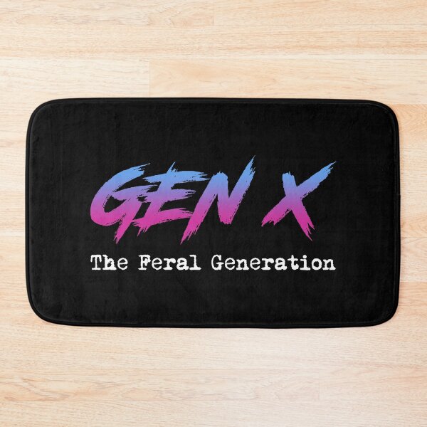 Item preview, Gen X - The Feral Generation designed and sold by Cat Lady Designs.